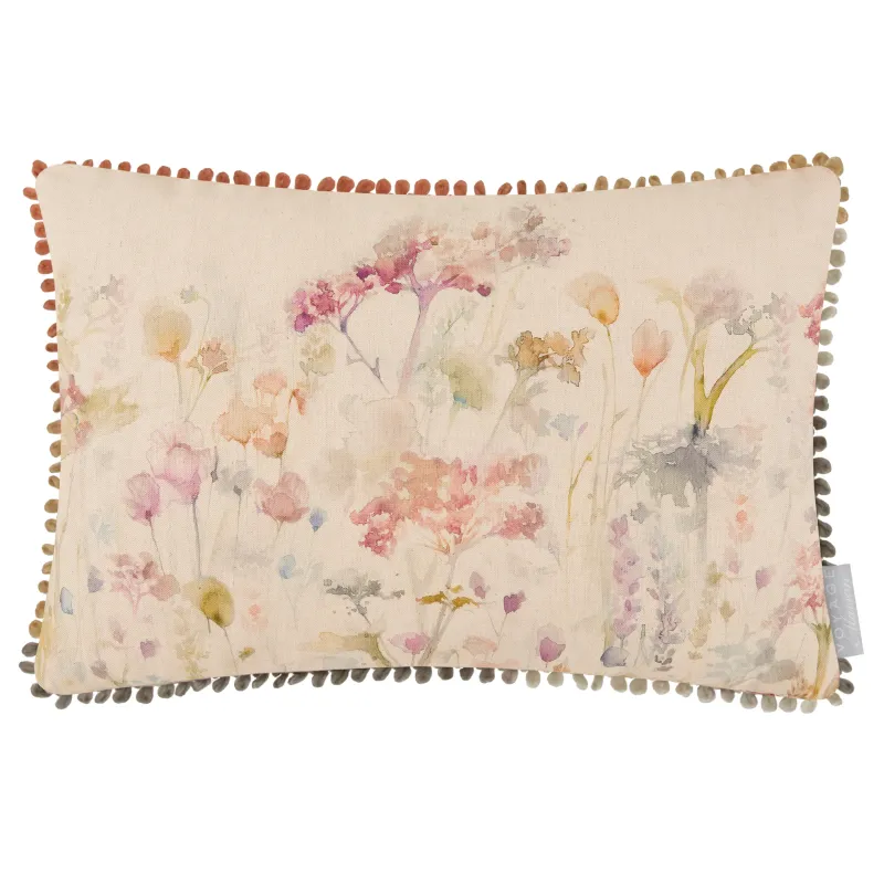 Ilinizas Printed Rectangular Cushion Poppy