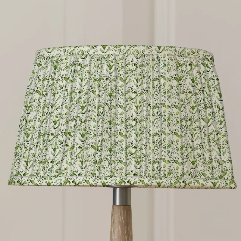 Juna Pleated Tapered Lamp Shade Sage