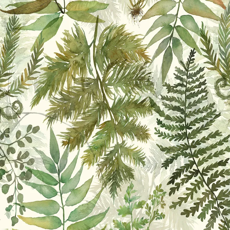 Elowen 1.4m Wide Width Wallpaper (By The Metre) Linen