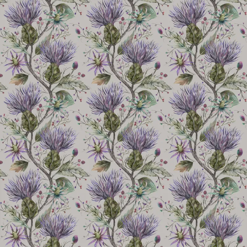 Varys 1.4m Wide Width Wallpaper (By The Metre) Violet