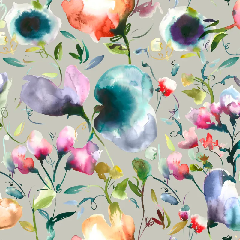 Satanta 1.4m Wide Width Wallpaper (By The Metre) Lotus