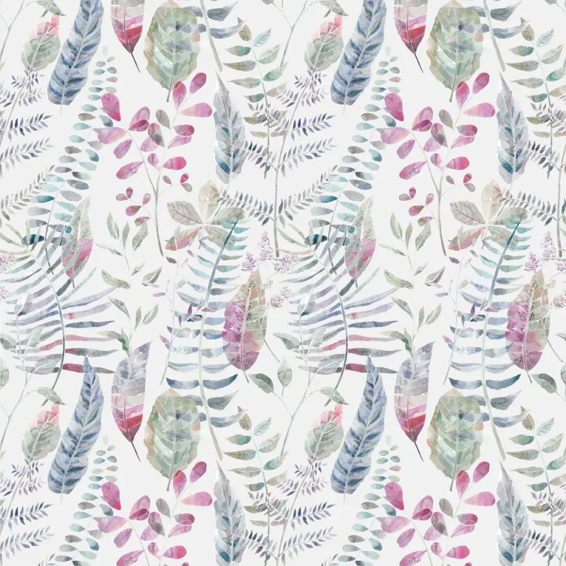 Kenton 1.4m Wide Width Wallpaper (By The Metre) Loganberry