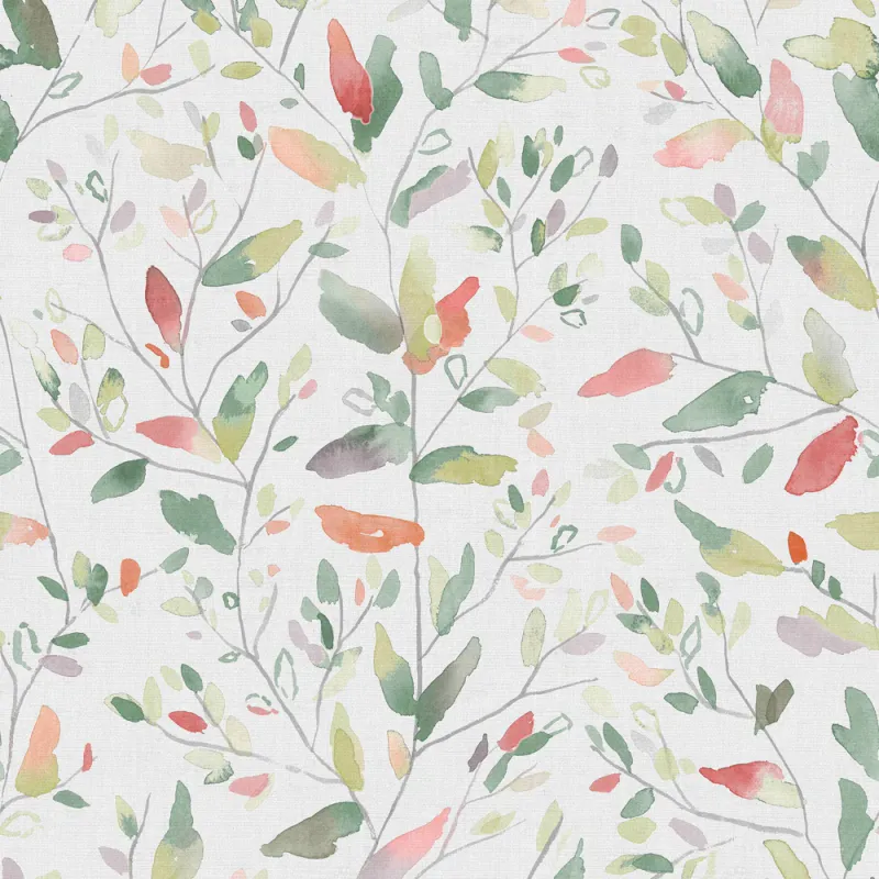 Misley 1.4m Wide Width Wallpaper (By The Metre) Poppy