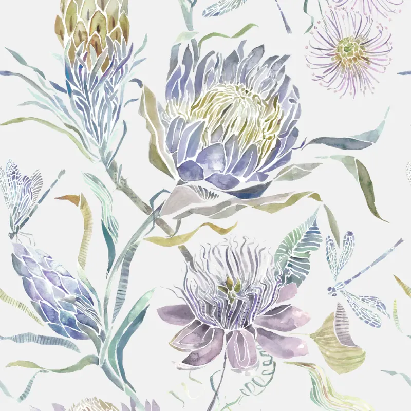 Moorehaven 1.4m Wide Width Wallpaper (By The Metre) Skylark