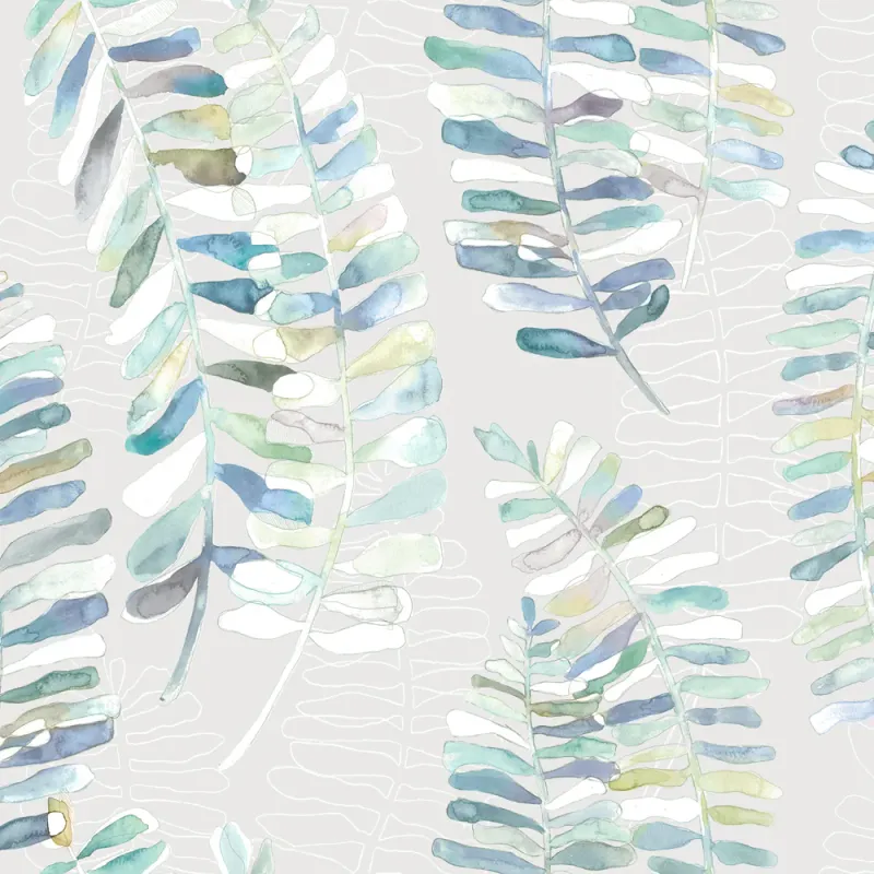Azolla 1.4m Wide Width Wallpaper (By The Metre) Capri