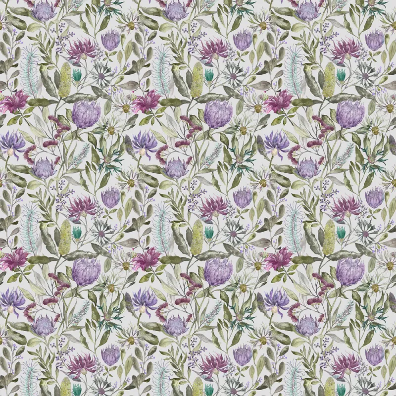 Fortazela 1.4m Wide Width Wallpaper (By The Metre) Violet