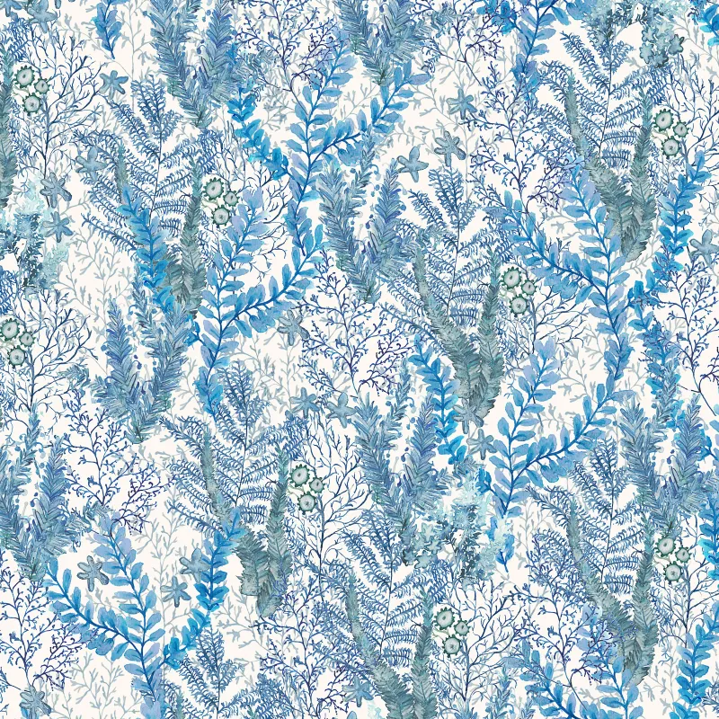 Valetta 1.4m Wide Width Wallpaper (By The Metre) Cobalt