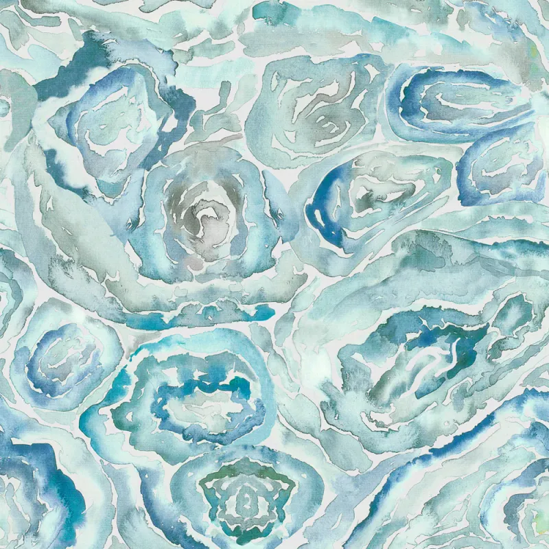 Malachite 1.4m Wide Width Wallpaper (By The Metre) Cobalt