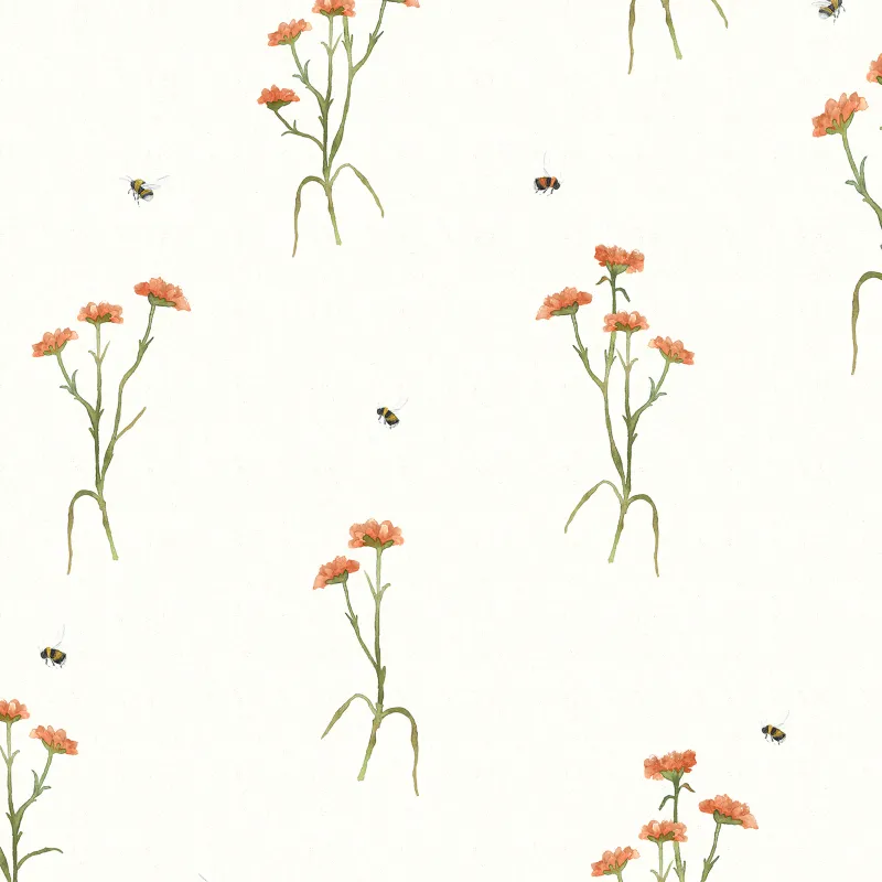 Allimore 1.4m Wide Width Wallpaper (By The Metre) Linen