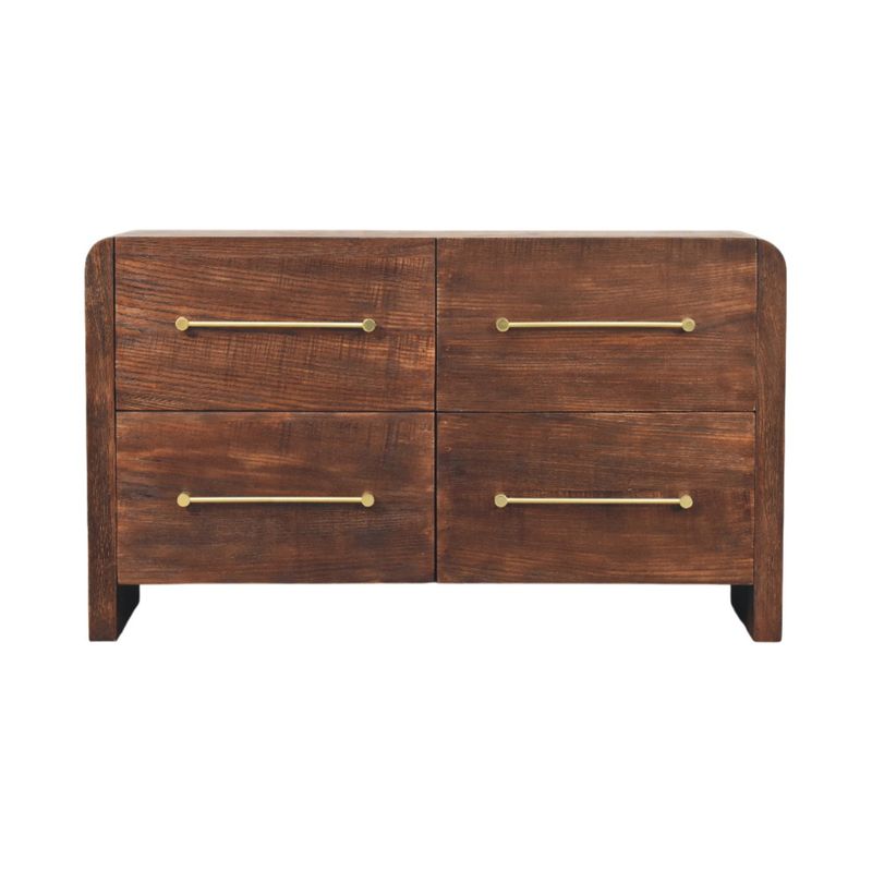 Aurelio Smoked Oak Chest of Drawers