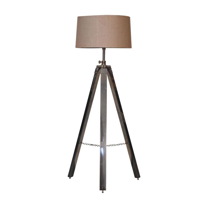 Chrome Tripod  Lamp
