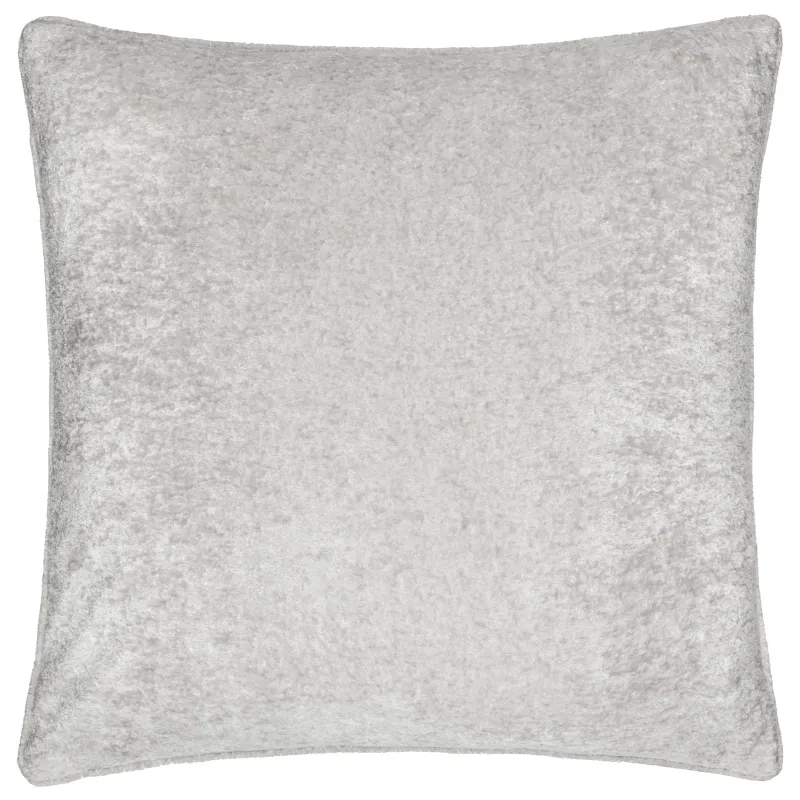 Lustre Velvet Cushion Silver