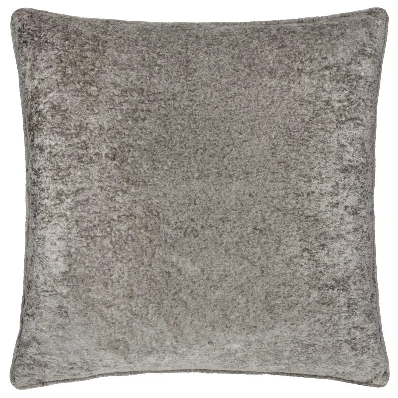 Lustre Velvet Cushion Pewter