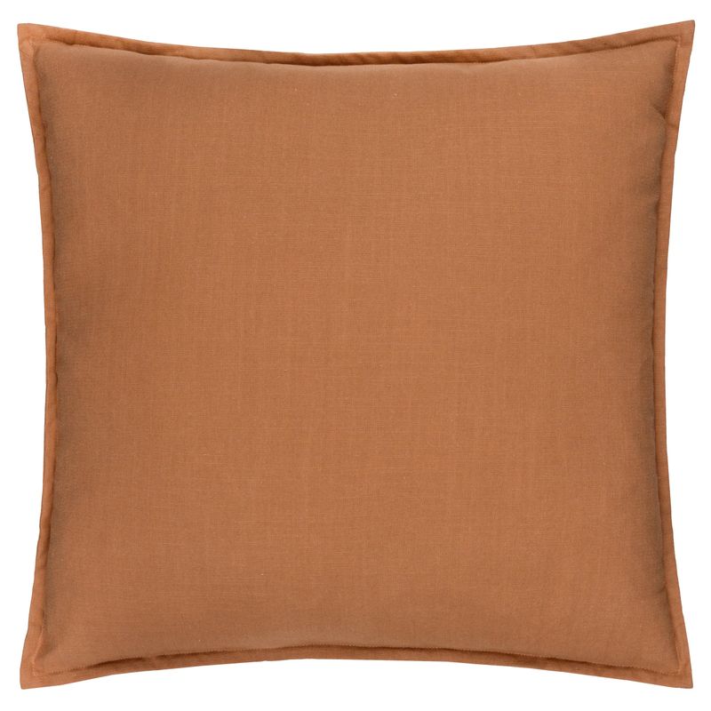 Slub Cotton Cushion Toffee