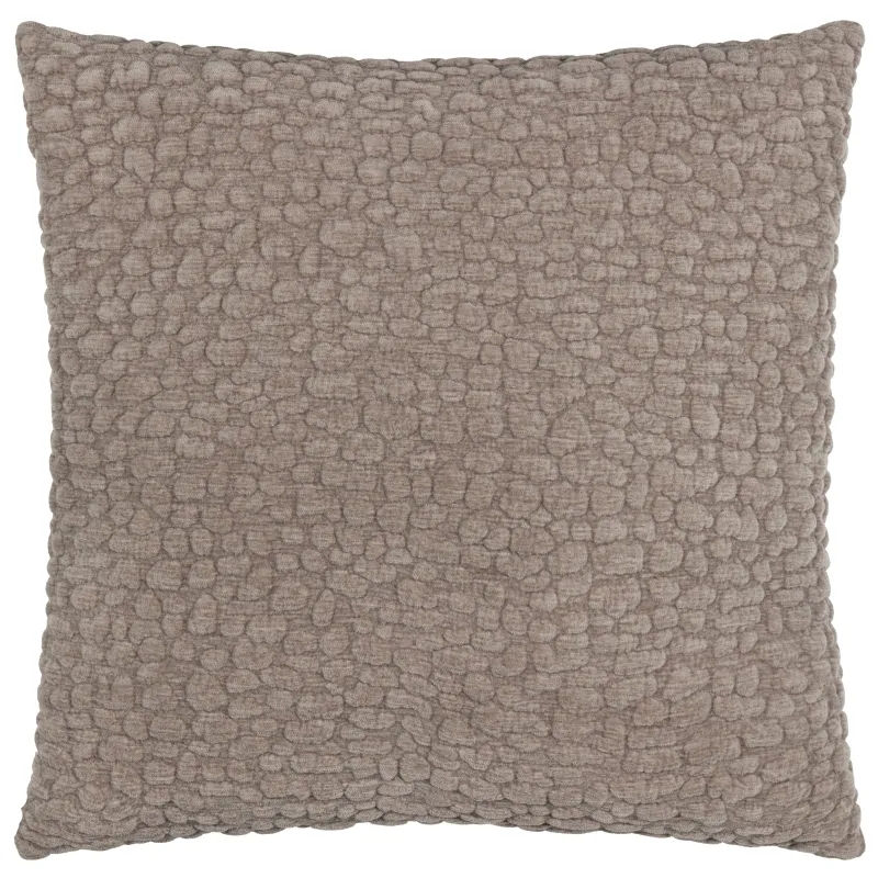 Pebble Textured Chenille Cushion Slate