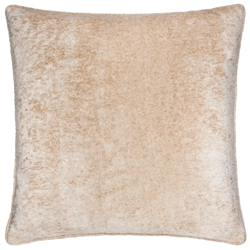Lustre Velvet Cushion Oyster