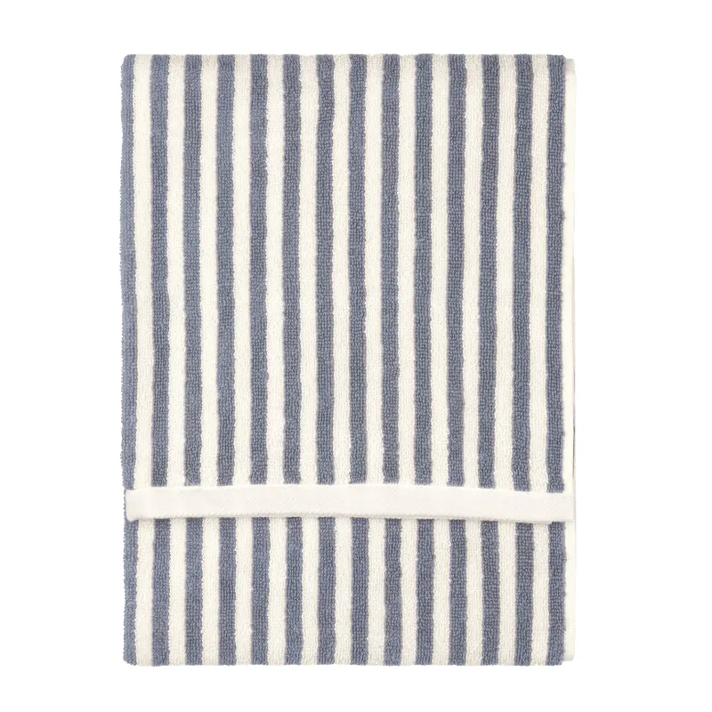 100% Cotton Hebden Design 3 Piece Towel Bale -Denim Blue
