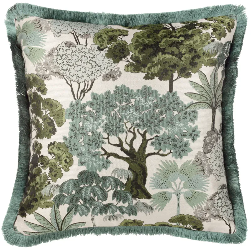 Woodlands Cushion Green