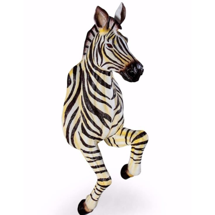 Running Zebra Wall Figure