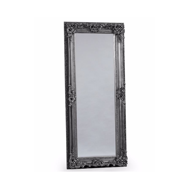 Antique Silver Tall Regal Mirror