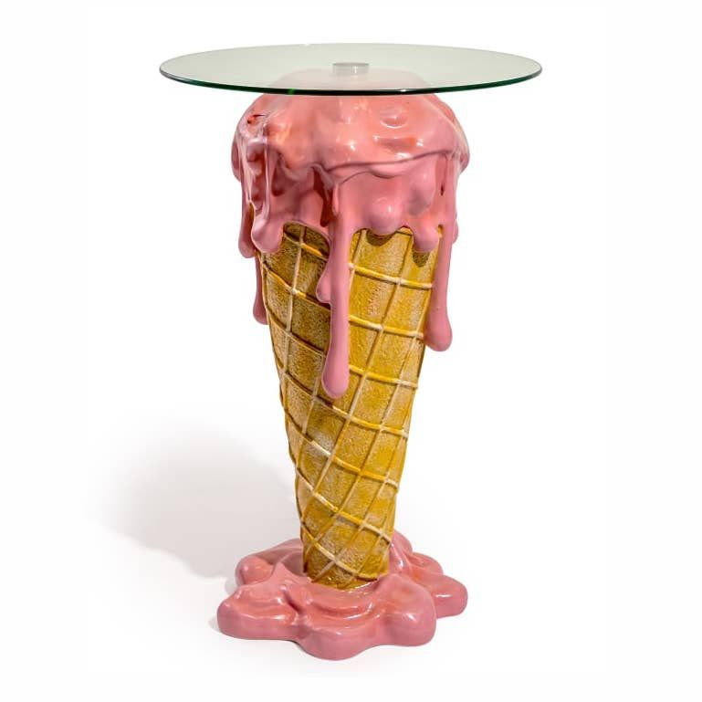 2 X Ice Cream Cone Side Table