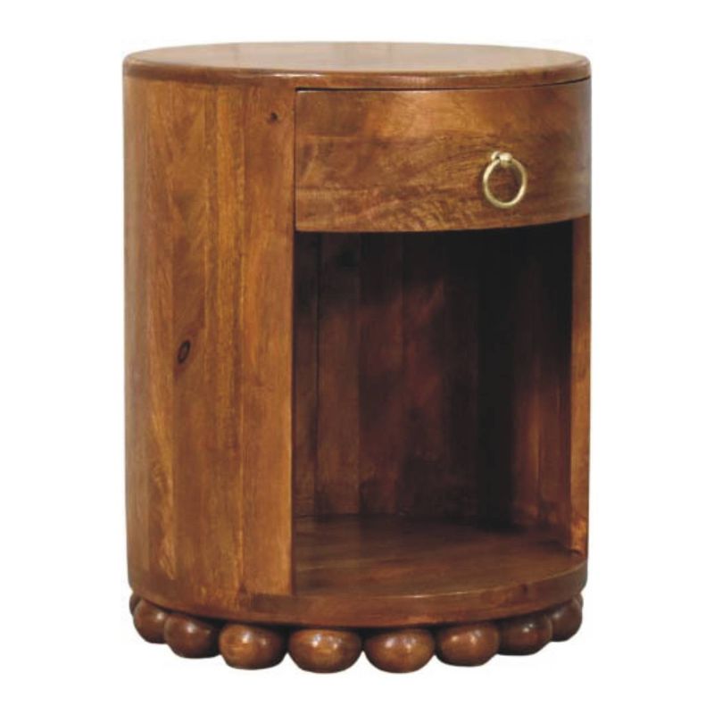 Bola Round Bedside Table