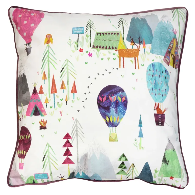 Away We Go Kids Cushion Candyfloss