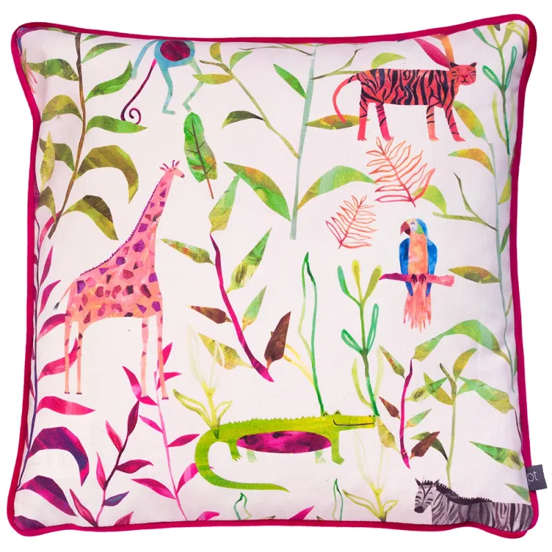 Hide + Seek Kids Cushion Rainbow