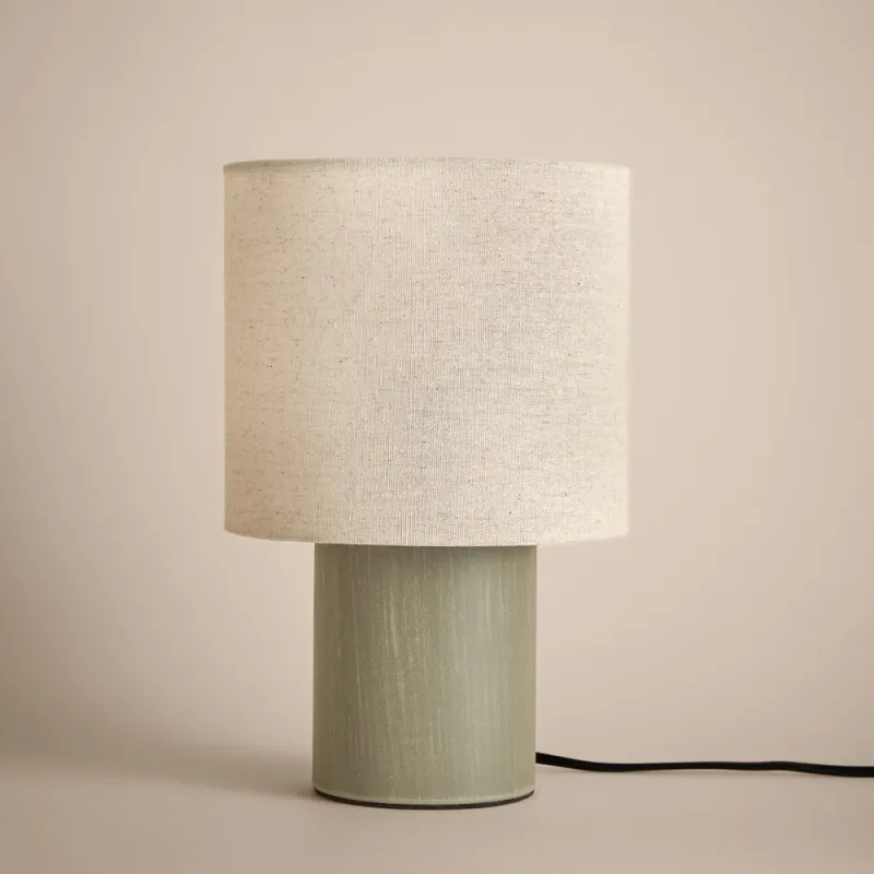 Finn Wired Table Lamp Olive