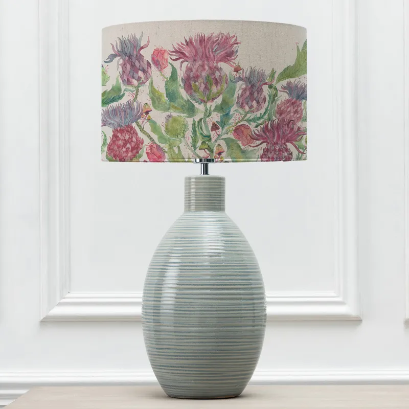 Fairytale Bristles Eva & Epona Complete Table Lamp Duck/Damson