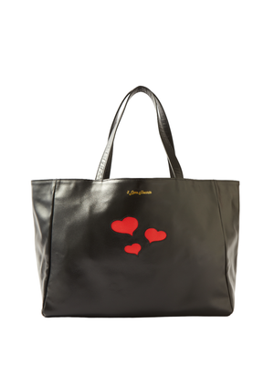 Fashion Wishes Tote in Black from the front