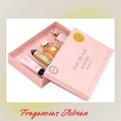 CLUB DE NUIT WOMAN GIFT SET.