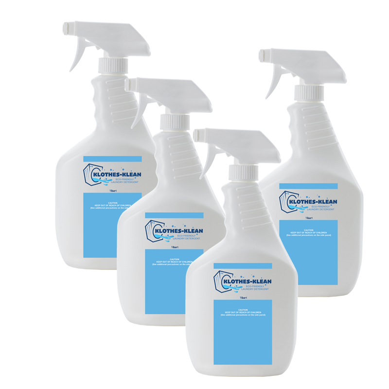 4 - 1 QUART CASE KLOTHES-KLEAN