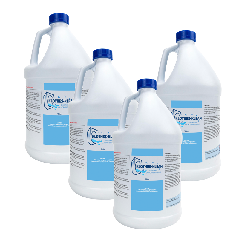 4 - 1 GALLON CASE KLOTHES-KLEAN