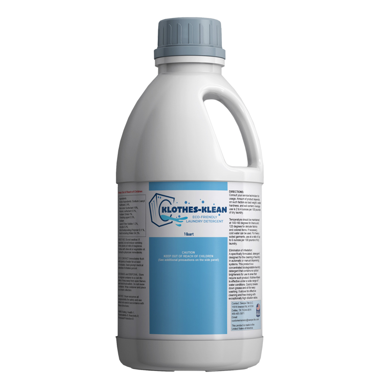 1 QUART KLOTHES-KLEAN