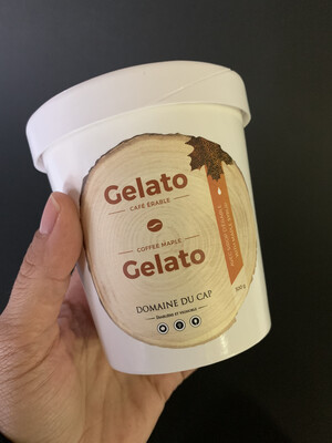 Gelato café érable