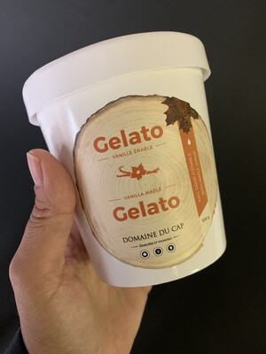 Gelato à l'érable