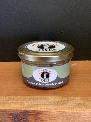 Terrine d’oie - Duo de poivres