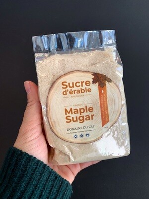 Sucre d'érable biologique 250g (en sac)