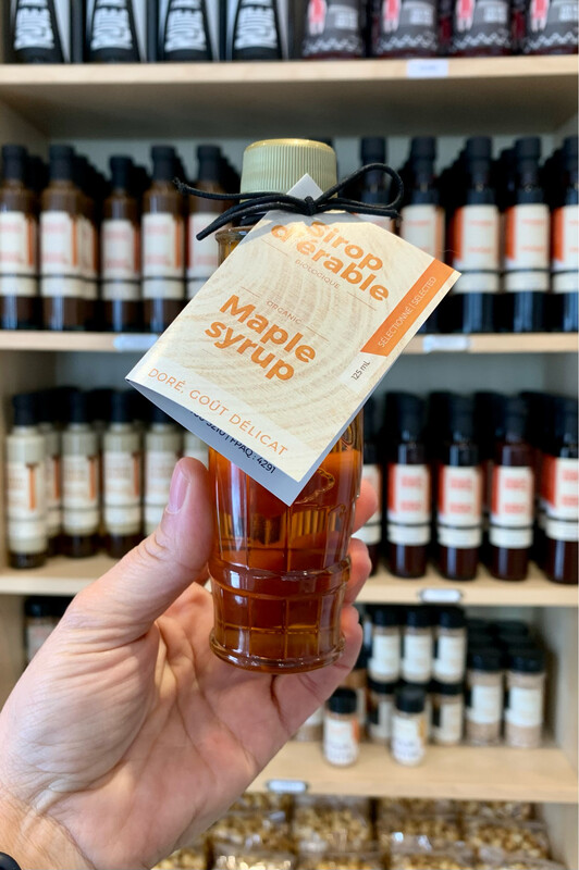 Sirop d'érable biologique - Bouteille 125ml en verre
