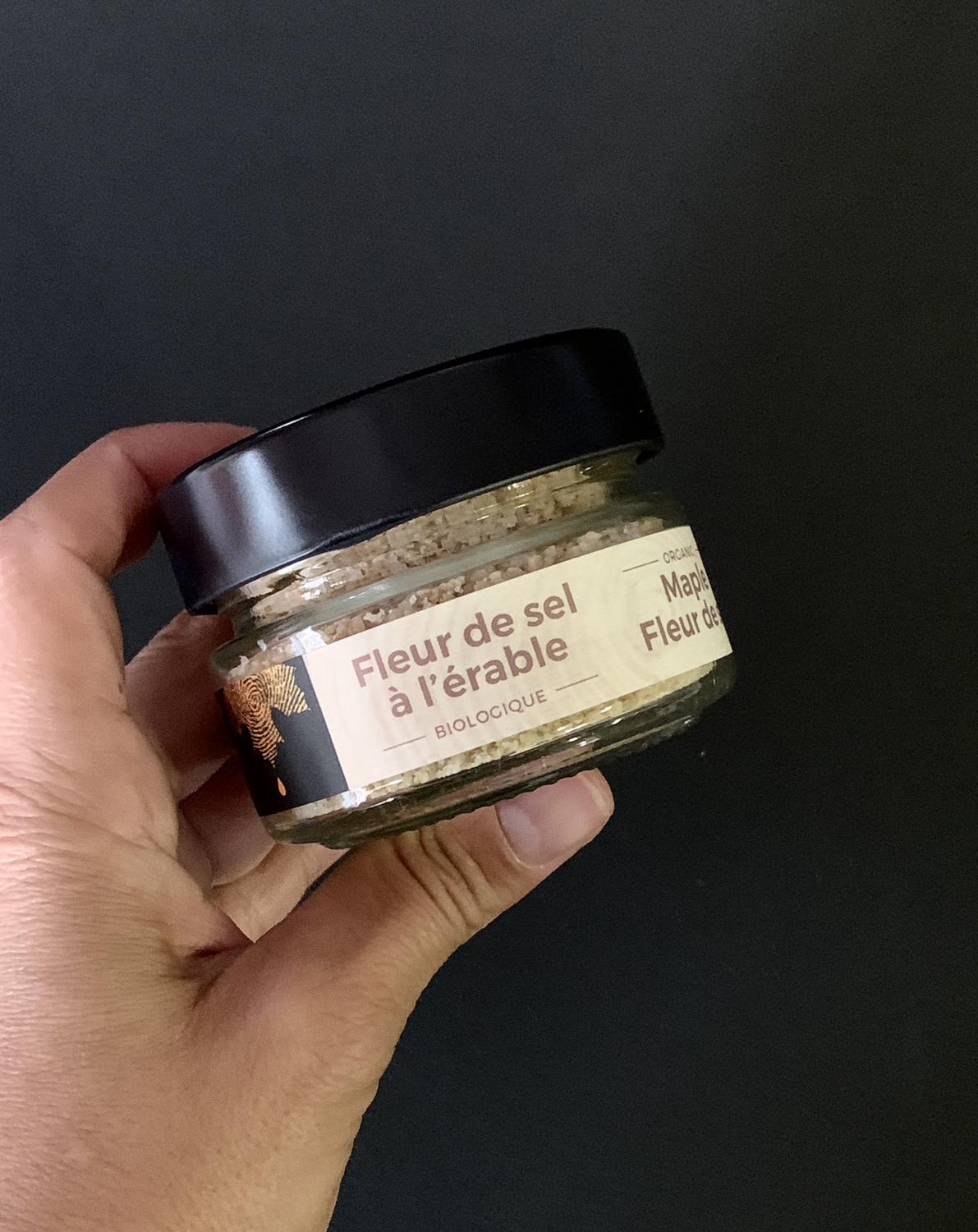 Fleur de sel à l'érable