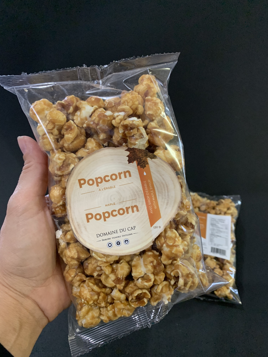 Popcorn à l'érable 130gr
