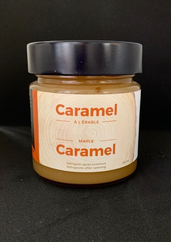 Caramel 212ml pot en verre