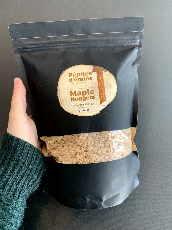 Pépites de sucre d'érable biologique 1kg