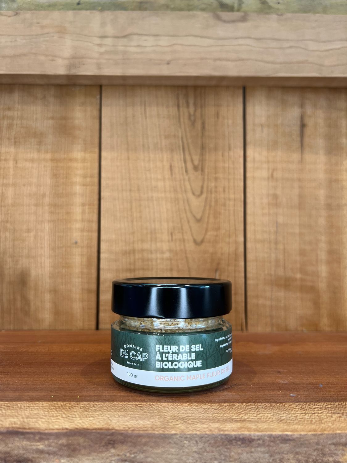 Fleur de sel à l'érable