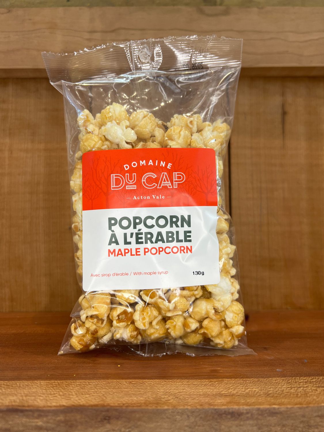 Popcorn à l'érable 130gr