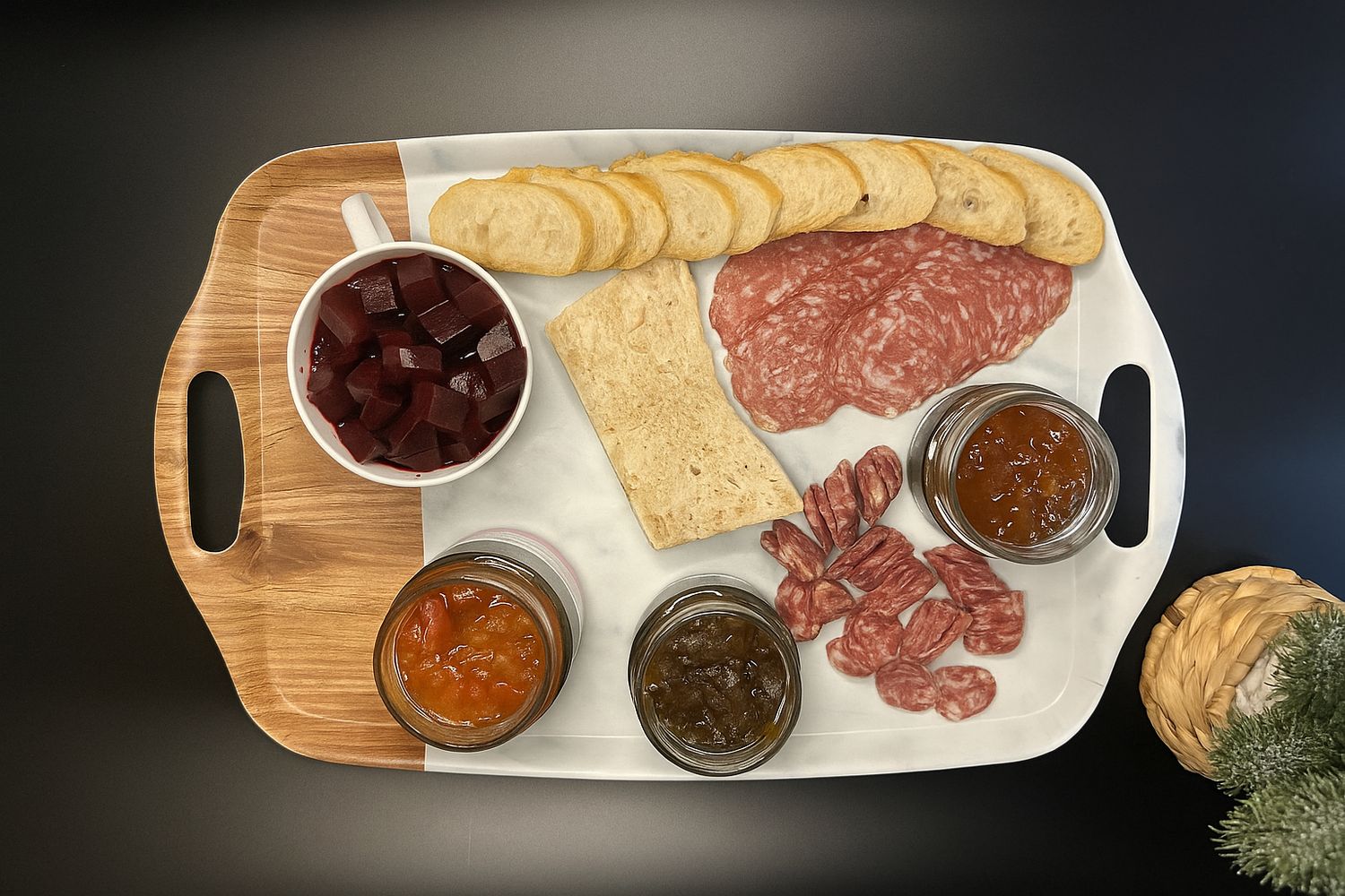Plateau de charcuteries - 4 personnes