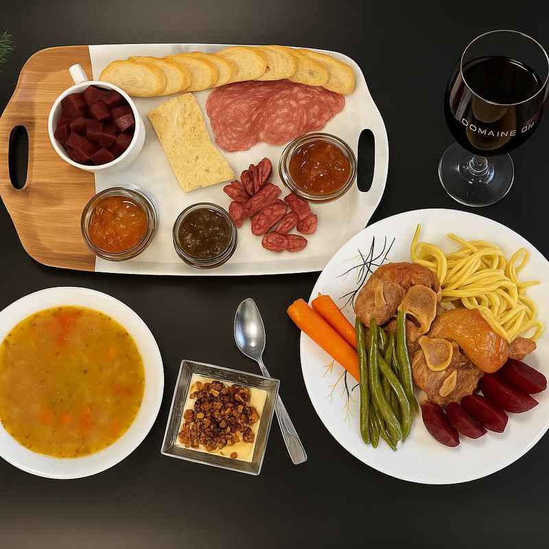 Boite repas de Noël! Boite repas de Noël!