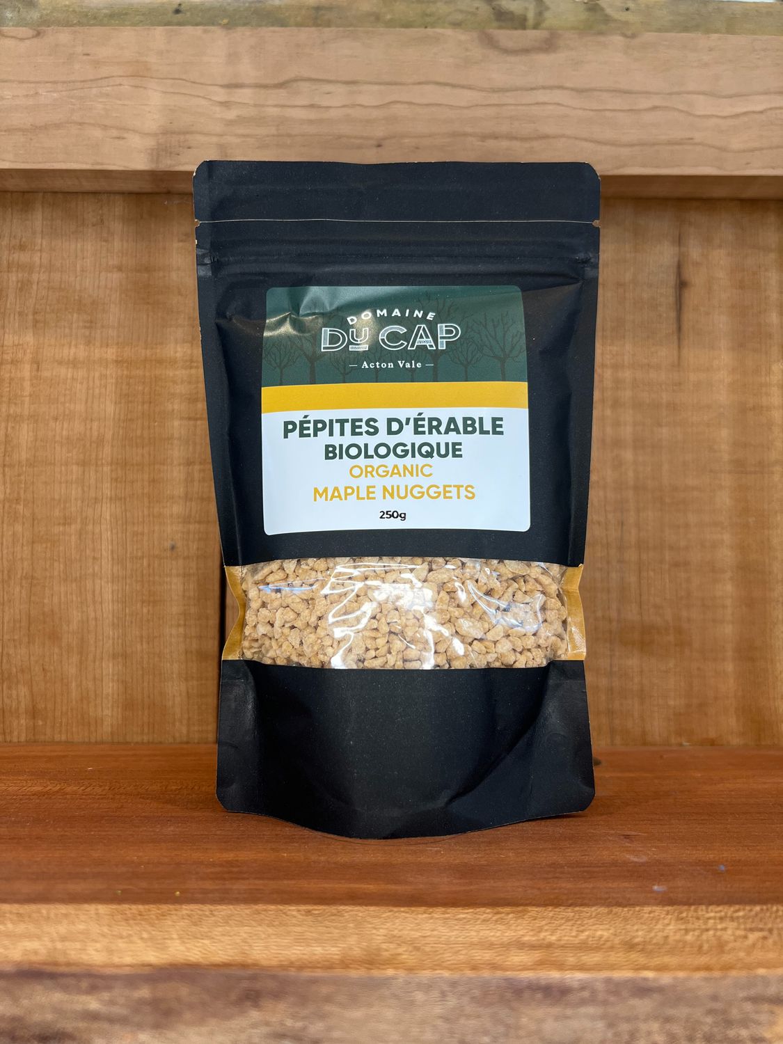Pépites de sucre d'érable biologique 250g