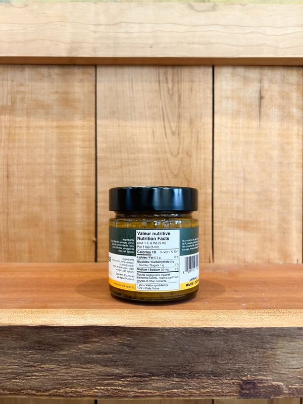 Moutarde à l'érable à l'ancienne